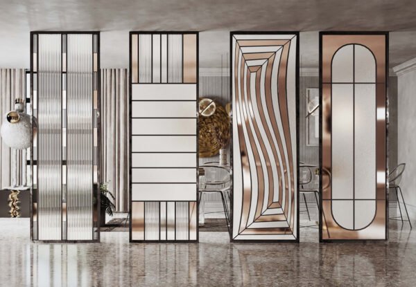 Elegant and Exquisite Metal + Glass Screens and Partitions - 图片 2