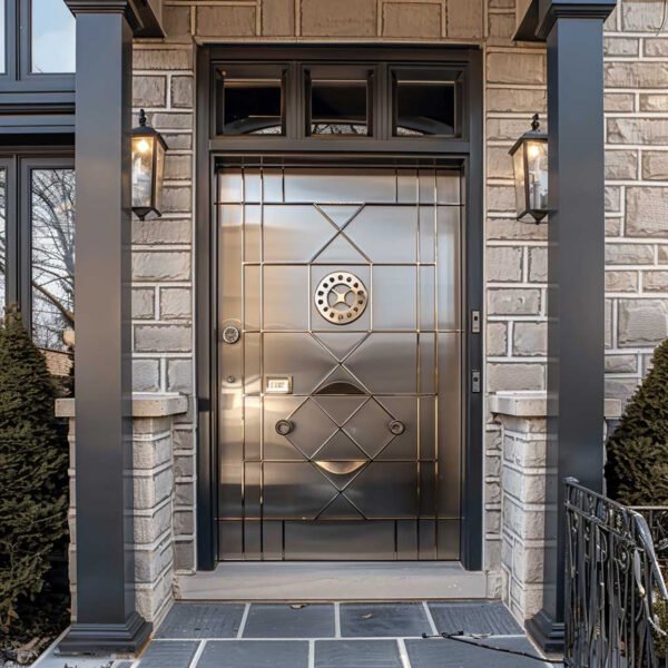 Cast Aluminum Security Doors - 图片 2