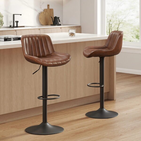 Modern Bar Stool: Stylish Seating for Kitchen Islands & Home Bars - 图片 2