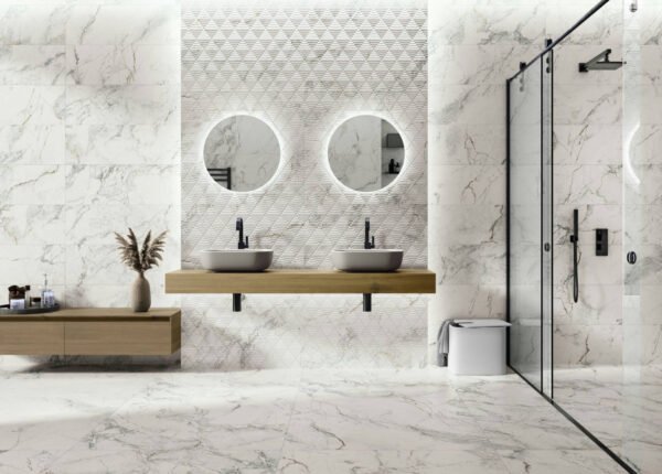 Matte-Finish Porcelain Tiles - Low-Gloss Flooring for Whole-Home Elegance - 图片 2