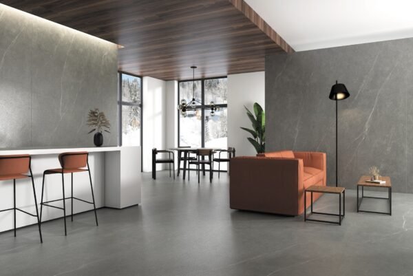 Luxury Large-Format Ceramic Slab Tiles - Seamless Texture for High-End Wall & Floor Decoration - 图片 3