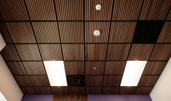 Natural Solid Wood Ceiling Panels - 图片 2