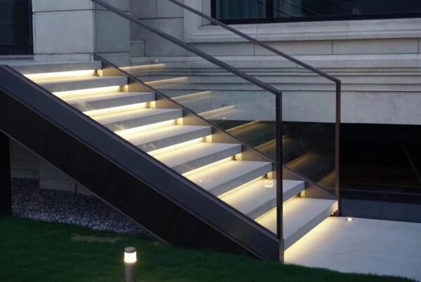 Modern Glass Stair Railings - 图片 6