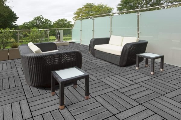 Anti-Corrosion WPC Outdoor Decking - 图片 2