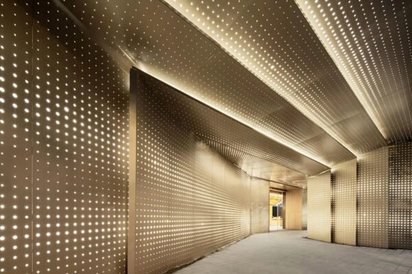 Modern and Minimalist Aluminum Square Tubes/Grilles - 图片 3