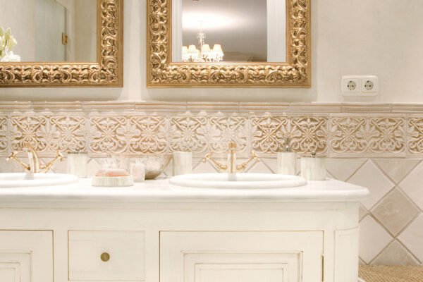 Anti-Slip Carved Porcelain Tiles - Stone-Textured Flooring for Public Areas - 图片 2