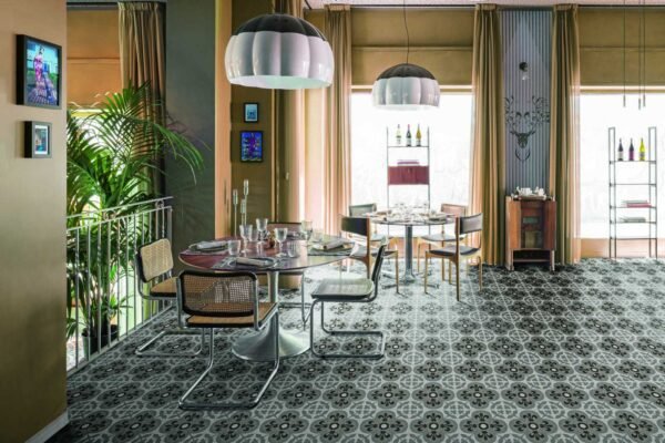 Anti-Slip Vintage Porcelain Tiles - Classic Bathroom Flooring Solution - 图片 3