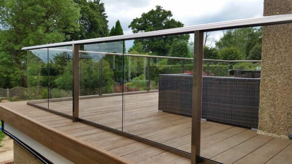 Modern Glass Stair Railings - 图片 5